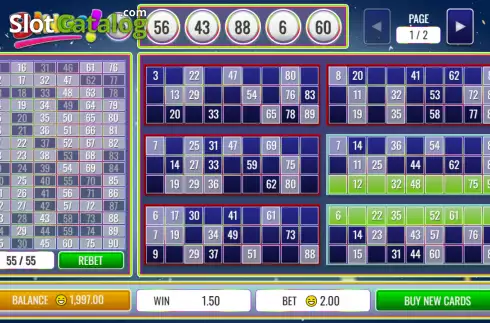 Скрин4. Bingo 90 Ball слот