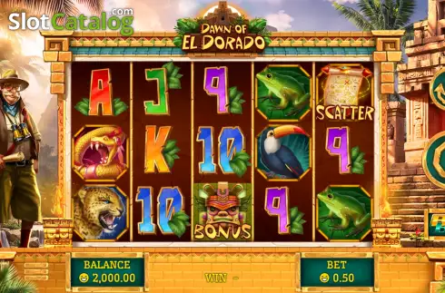 Скрин2. Dawn of El Dorado слот