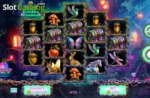 Скрин2. Forest of Forbidden Treasures слот