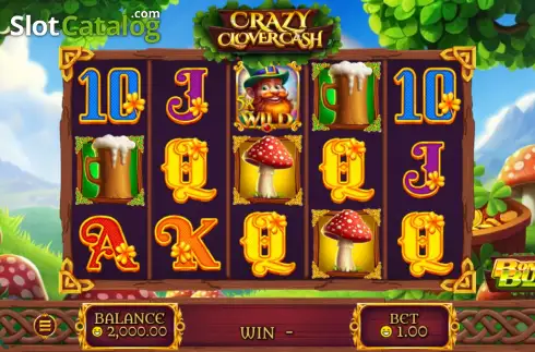 Скрин2. Crazy Clover Cash слот