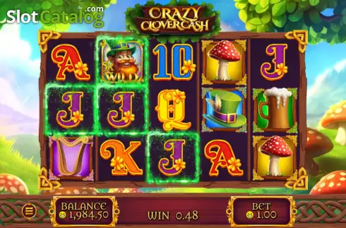 Скрин3. Crazy Clover Cash слот
