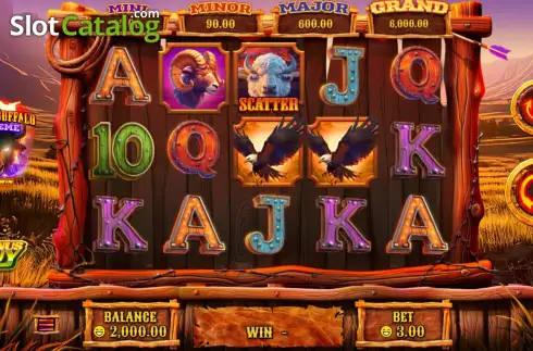 Скрин2. Blazin' Buffalo Extreme слот