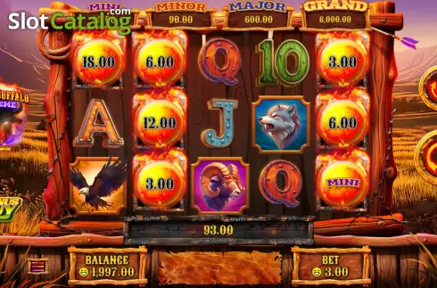 Скрин3. Blazin' Buffalo Extreme слот