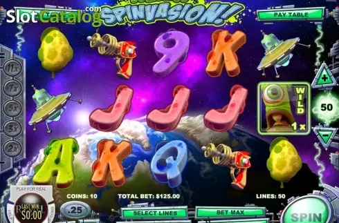 Скрин3. Alien Spinvasion! слот