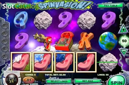Скрин4. Alien Spinvasion! слот