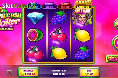 Скрин3. Big Cash Joker - Hold & Win слот
