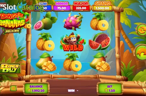 Скрин2. Bongo's Bananas слот