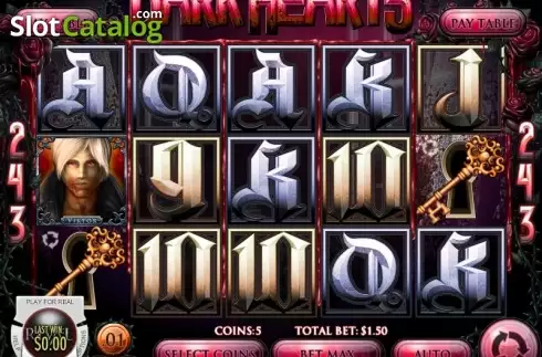 Скрин3. Dark Hearts слот