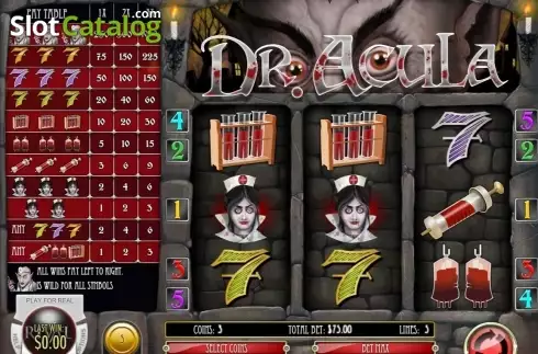 Скрин2. Dr. Acula слот