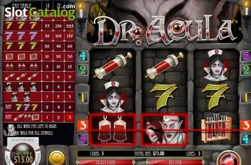 Скрин6. Dr. Acula слот