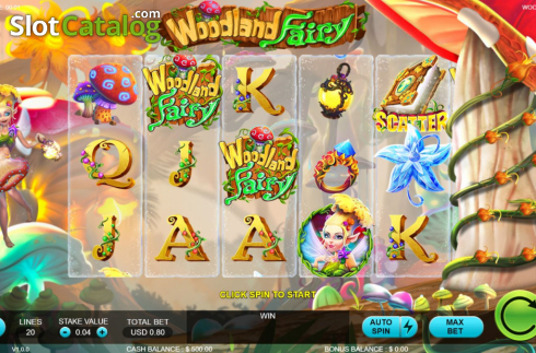Скрин3. Woodland Fairy слот