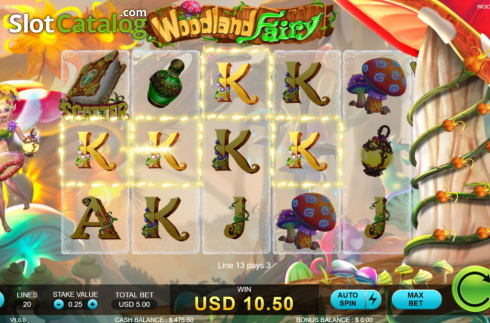 Скрин7. Woodland Fairy слот