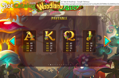 Скрин9. Woodland Fairy слот