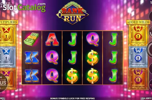 Скрин2. Bank Run (Rogue) слот