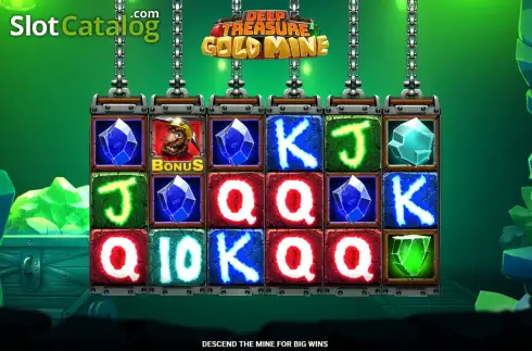 Скрин2. Deep Treasure Gold Mine слот