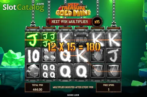 Скрин3. Deep Treasure Gold Mine слот