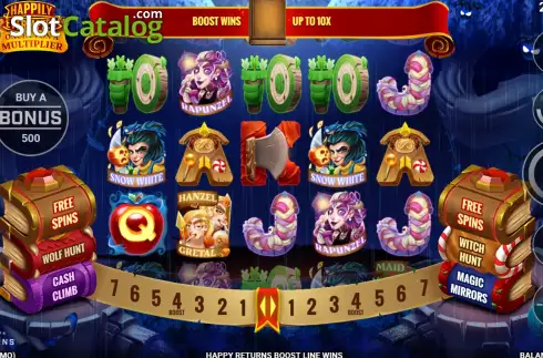 Скрин2. Happily Ever After - Once Upon a Multiplier слот