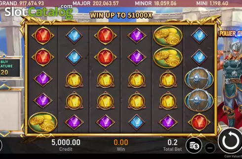 Скрин2. Power of Thor (Royal Slot Gaming) слот