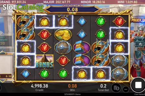 Скрин3. Power of Thor (Royal Slot Gaming) слот