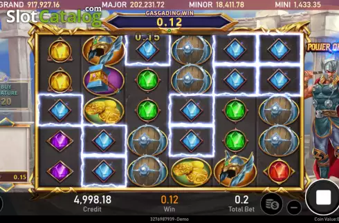 Скрин4. Power of Thor (Royal Slot Gaming) слот