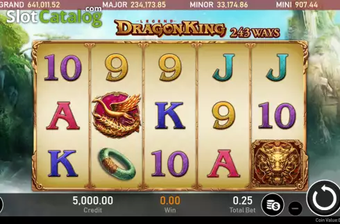 Скрин2. Dragon King (Royal Slot Gaming) слот