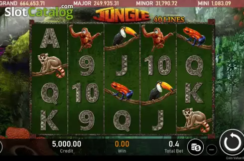 Скрин2. Jungle (Royal Slot Gaming) слот