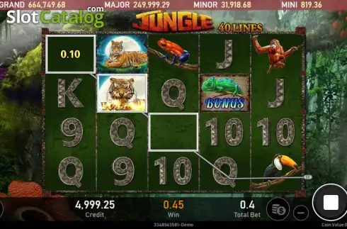 Скрин3. Jungle (Royal Slot Gaming) слот