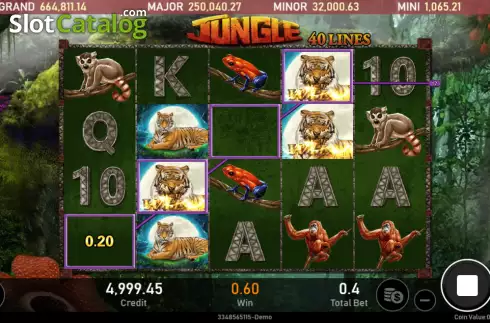 Скрин4. Jungle (Royal Slot Gaming) слот