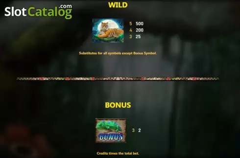 Скрин5. Jungle (Royal Slot Gaming) слот