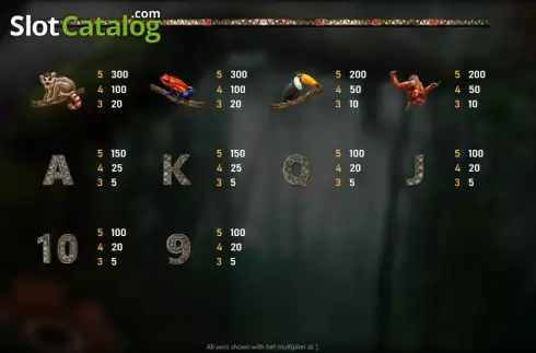 Скрин6. Jungle (Royal Slot Gaming) слот