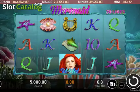 Скрин2. Mermaid (Royal Slot Gaming) слот
