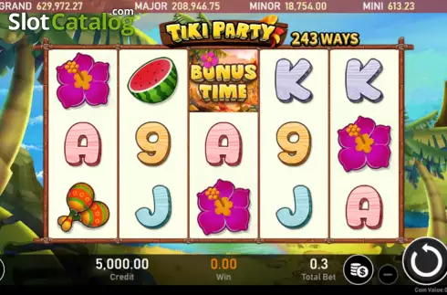 Скрин2. TiKi Party слот
