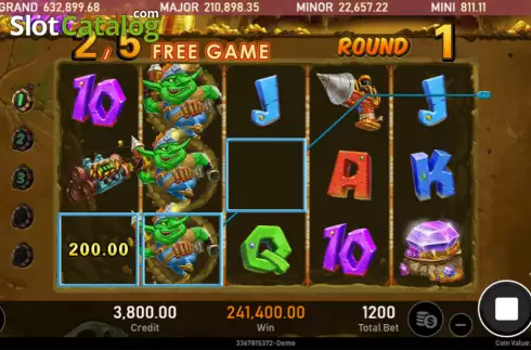 Скрин3. Goblin Miner слот