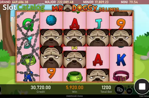 Скрин4. Mr.Doggy слот