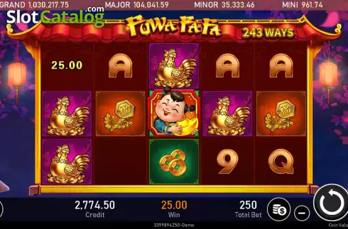 Скрин3. Fu Wa Fa Fa слот