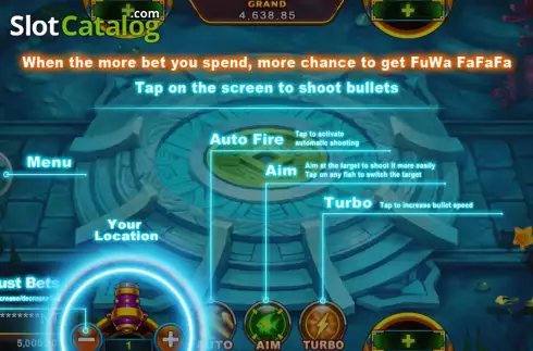 Скрин3. Fuwa Fishing (Royal Slot Gaming) слот