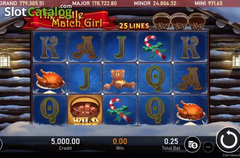 Скрин2. The Little Match Girl слот