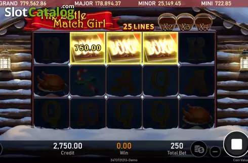 Скрин3. The Little Match Girl слот