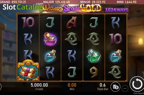 Скрин2. WizardStoreGold слот