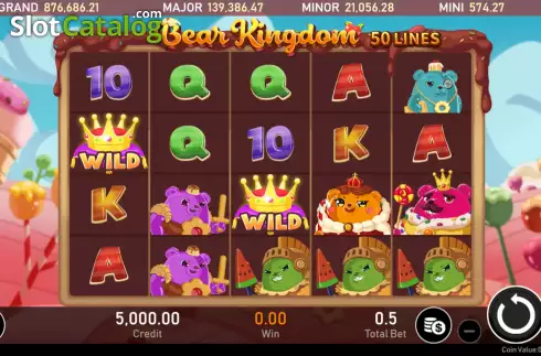 Скрин2. Bear Kingdom слот