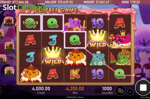 Скрин3. Bear Kingdom слот