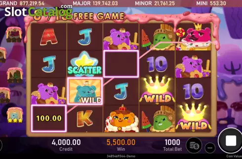 Скрин4. Bear Kingdom слот