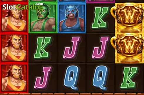 Скрин2. Luchadors слот