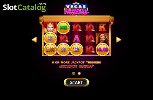 Скрин2. Vegas Hotties слот