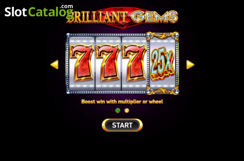 Скрин2. Brilliant Gems слот