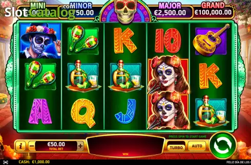 Скрин2. Dia De Los Muertos (Ruby Play) слот