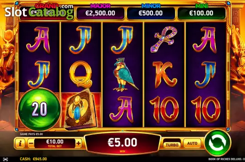 Скрин3. Book of Riches Deluxe Chapter 2 слот