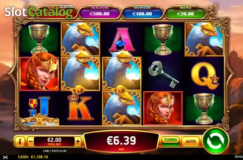 Скрин4. Royal Griffin слот