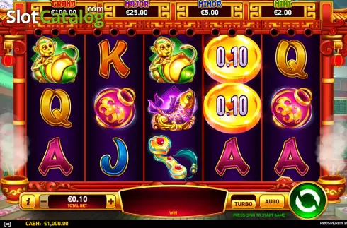 Скрин2. Prosperity Blessing (Ruby Play) слот