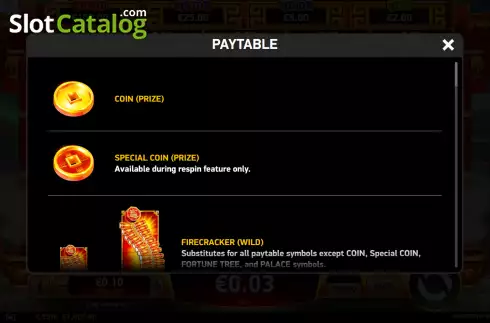 Скрин6. Prosperity Blessing (Ruby Play) слот